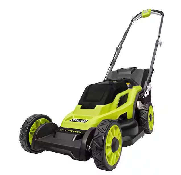 Ryobi (Tool Only) P1108BTL ONE+ 18V 13 in. Cordless Battery Walk Behind Push Lawn Mower