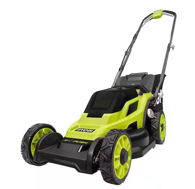 Ryobi (Tool Only) P1108BTL ONE+ 18V 13 in. Cordless Battery Walk Behind Push Lawn Mower