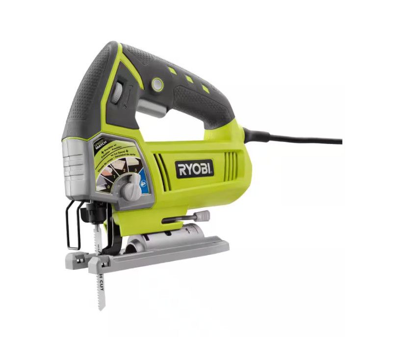 RYOBI 4.8 Amp Corded Variable Speed Orbital Jig Saw