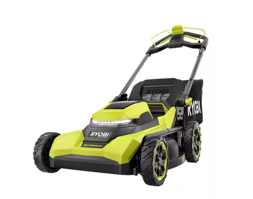 RYOBI 40V HP Brushless 21 in. Cordless Battery Walk Behind Self-Propelled Lawn Mower (Tool Only)