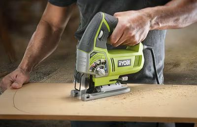 RYOBI 4.8 Amp Corded Variable Speed Orbital Jig Saw