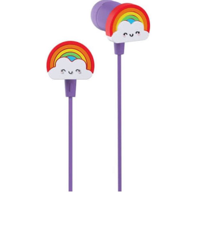 GEMS &#39;Rainbow&#39; Novelty Wired Earbuds