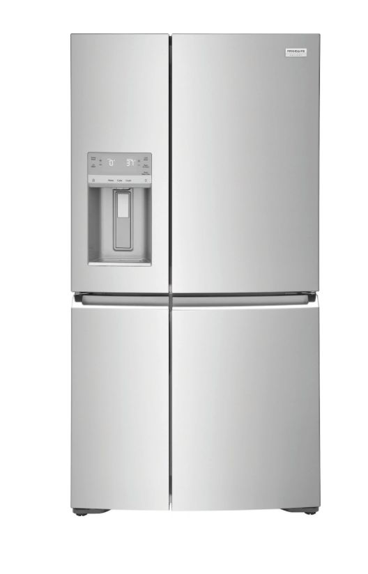 Frigidaire Gallery 21.5-cu ft 4-Door Counter-depth French Door Refrigerator with Ice Maker (Fingerprint Resistant Stainless Steel) ENERGY STAR