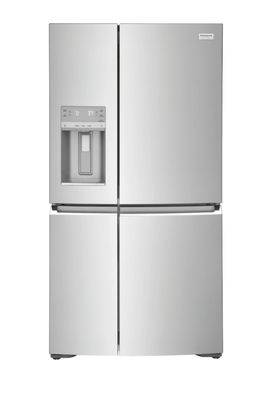 Frigidaire Gallery 21.5-cu ft 4-Door Counter-depth French Door Refrigerator with Ice Maker (Fingerprint Resistant Stainless Steel) ENERGY STAR
