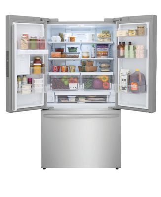 Frigidaire 28.8-cu ft French Door Refrigerator with Ice Maker and Water dispenser (Smudge-proof Stainless Steel) ENERGY STAR