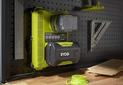 RYOBI ONE+ Lithium-Ion Dual Platform Charger for ONE+ 18V and 40-Volt Batteries