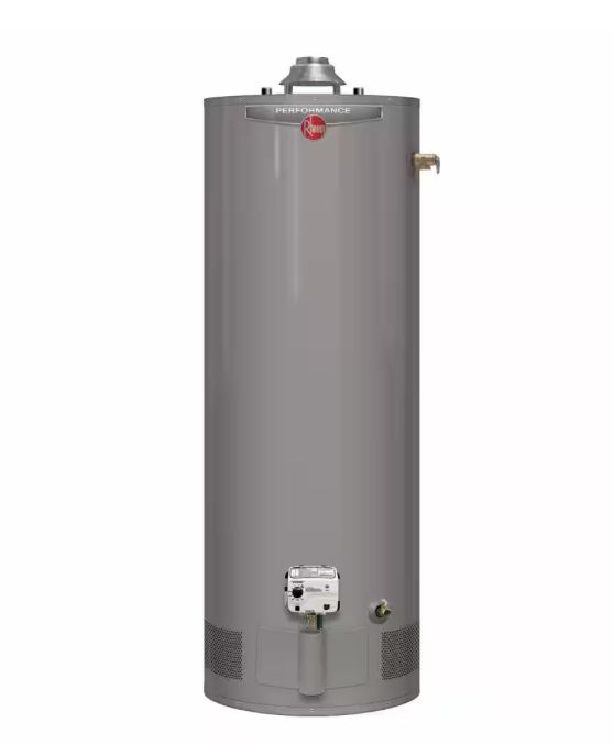 40 Gallon Rheem Performance Plus Natural Gas Water Heater