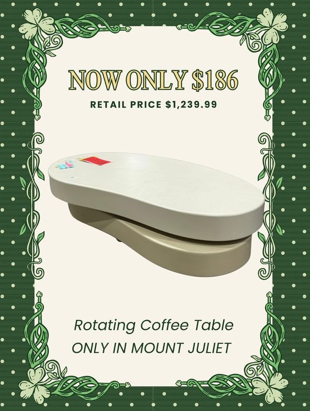 West Medium Brown Angled Coffee Table