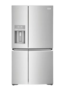 Frigidaire Gallery 21.5-cu ft 4-Door Counter-depth French Door Refrigerator with Ice Maker (Fingerprint Resistant Stainless Steel) ENERGY STAR