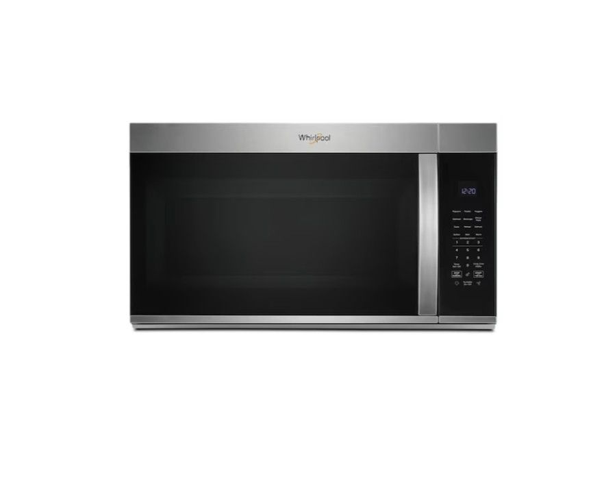 Whirlpool 30 in. 1.9 cu. ft. Over-the-Range Microwave in Stainless Steel with Sensor Cooking