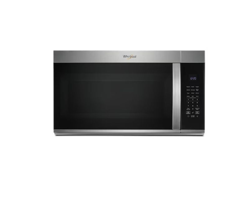 Whirlpool 30 in. 1.9 cu. ft. Over-the-Range Microwave in Stainless Steel with Sensor Cooking