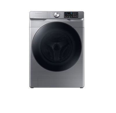 Samsung 4.5-cu ft High Efficiency Stackable Steam Cycle Smart Front-Load Washer (Platinum) ENERGY STAR
