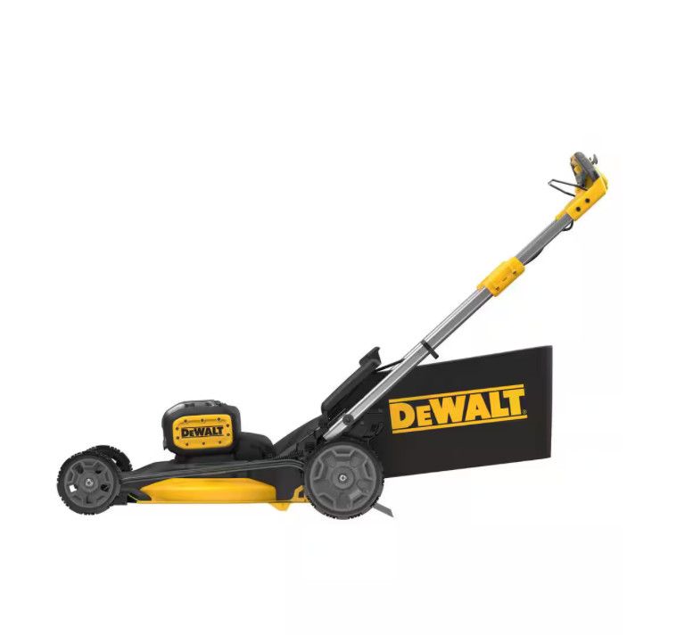 DEWALT 2x20V MAX 21 in. Cordless Battery Powered Self Propelled Lawn Mower Kit with (2) 10 Ah Batteries and Chargers