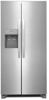 Frigidaire 22.3-cu ft Side-by-Side Refrigerator with Ice Maker (Stainless Steel) ENERGY STAR