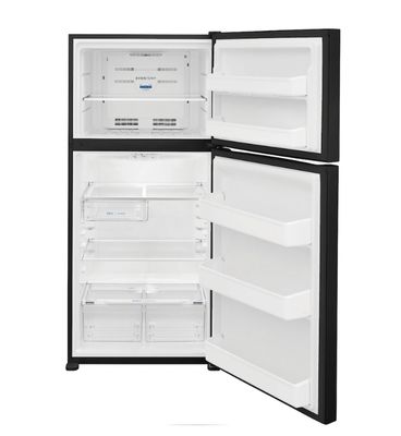 Frigidaire Garage-Ready 18.3-cu ft Top-Freezer Refrigerator (Black)