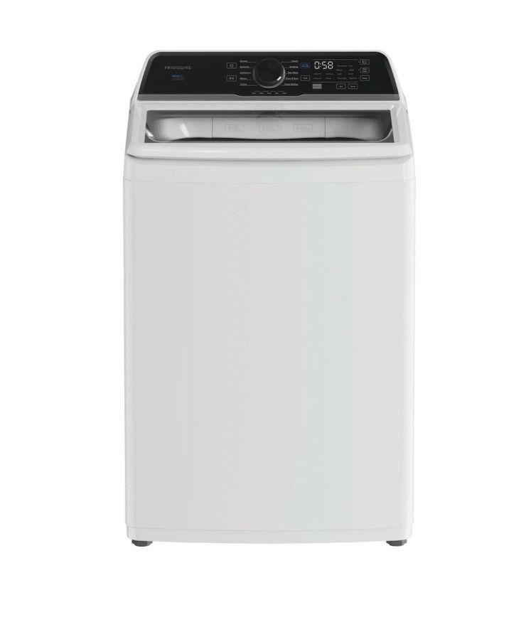 Frigidaire 4.1-cu ft High Efficiency Agitator Top-Load Washer (White)