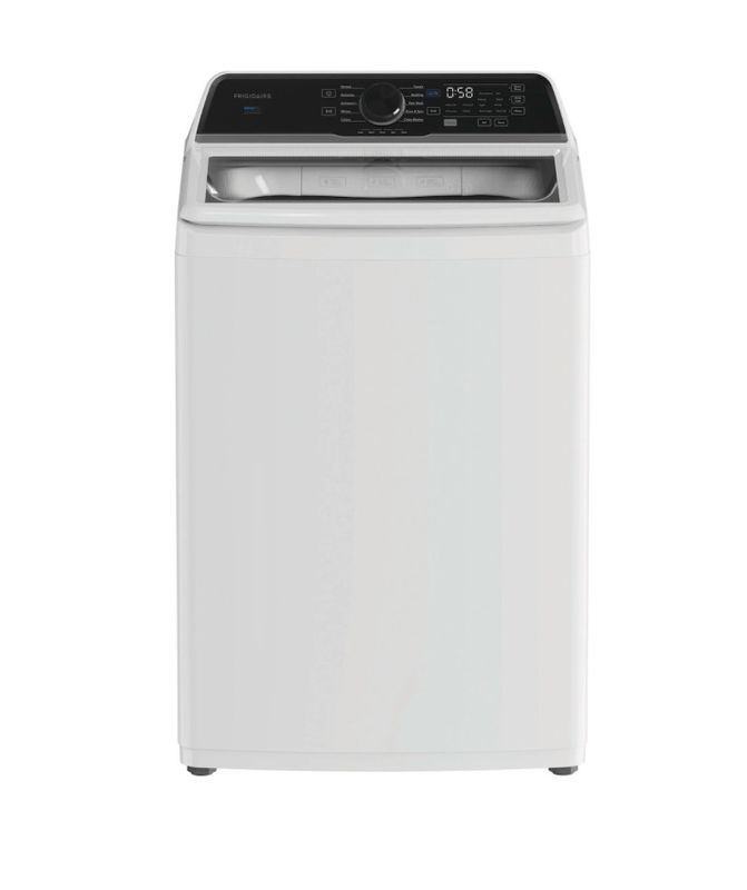 Frigidaire 4.1-cu ft High Efficiency Agitator Top-Load Washer (White)