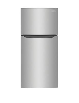 Frigidaire Garage-Ready 20-cu ft Top-Freezer Refrigerator (Stainless Steel)