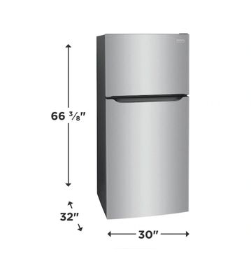 Frigidaire 20 Cu. Ft. Garage Ready Top Freezer Refrigerator