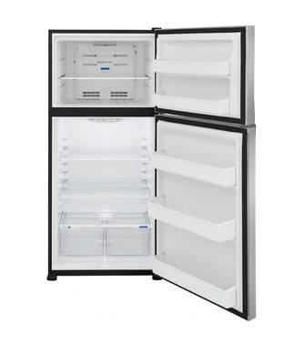 Frigidaire 20-cu ft Top-Freezer Refrigerator (Stainless Steel) ENERGY STAR