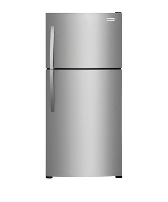 Frigidaire 20-cu ft Top-Freezer Refrigerator (Stainless Steel) ENERGY STAR