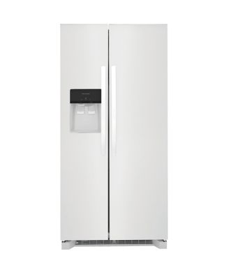 Frigidaire 22.3-cu ft Side-by-Side Refrigerator with Ice Maker (White) ENERGY STAR