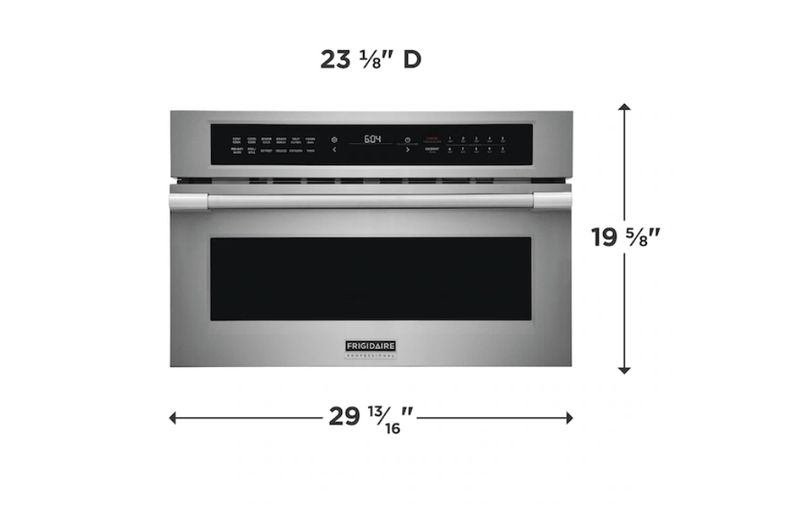 Frigidaire Professional 30" Built-In Convection Microwave Oven with Drop-Down Door