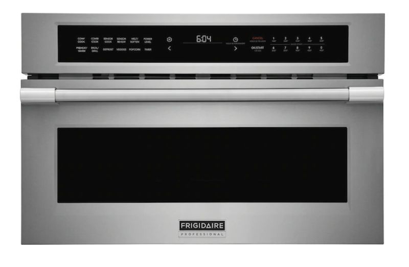 Frigidaire Professional 30" Built-In Convection Microwave Oven with Drop-Down Door