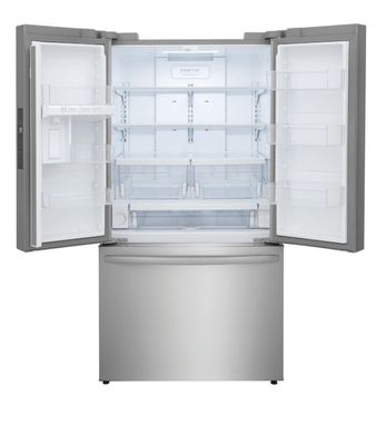 Frigidaire 28.8-cu ft French Door Refrigerator with Ice Maker and Water dispenser (Smudge-proof Stainless Steel) ENERGY STAR
