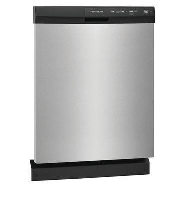 Frigidaire Front Control 24-in Built-In Dishwasher (Stainless Steel) ENERGY STAR, 55-dBA