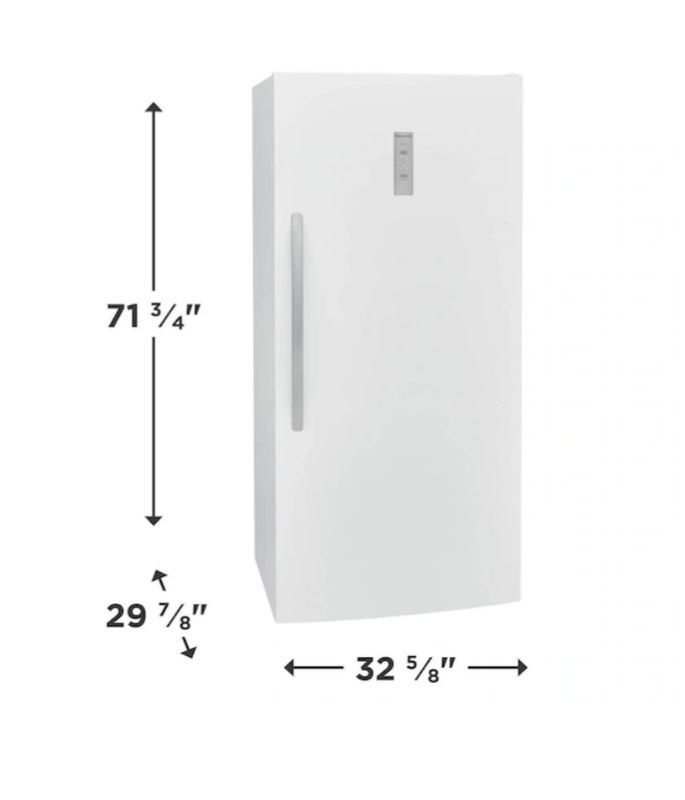 Frigidaire 20-cu ft Freezerless Refrigerator (White) ENERGY STAR