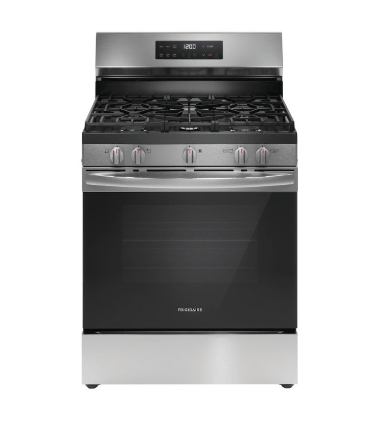 Frigidaire 30" Gas Range with Steam Clean
