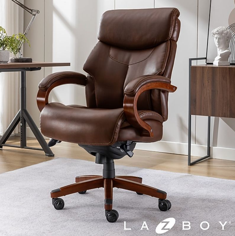 La-Z-Boy 1104593 Bradley Leather Executive Chair