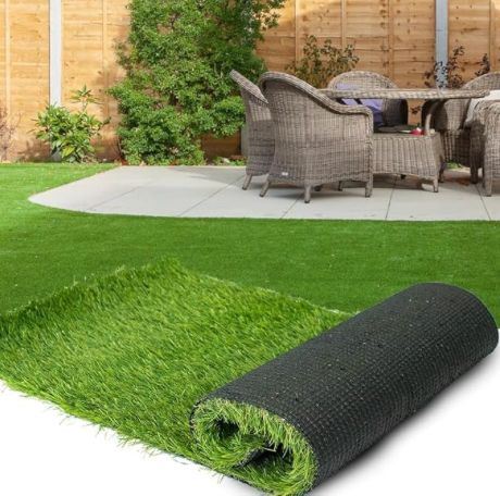 7x15ft Fasward Artificial Turf Synthetic Grass Lawn Custom