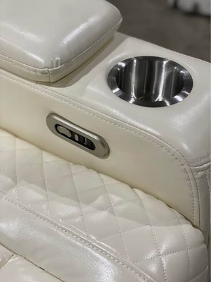 2-Piece Breathing Leather Power Recliner Sofa Set