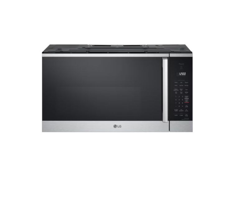 LG 1.8 cu ft Over-the-Range Microwave with Sensor Cooking (PrintProof Stainless Steel)