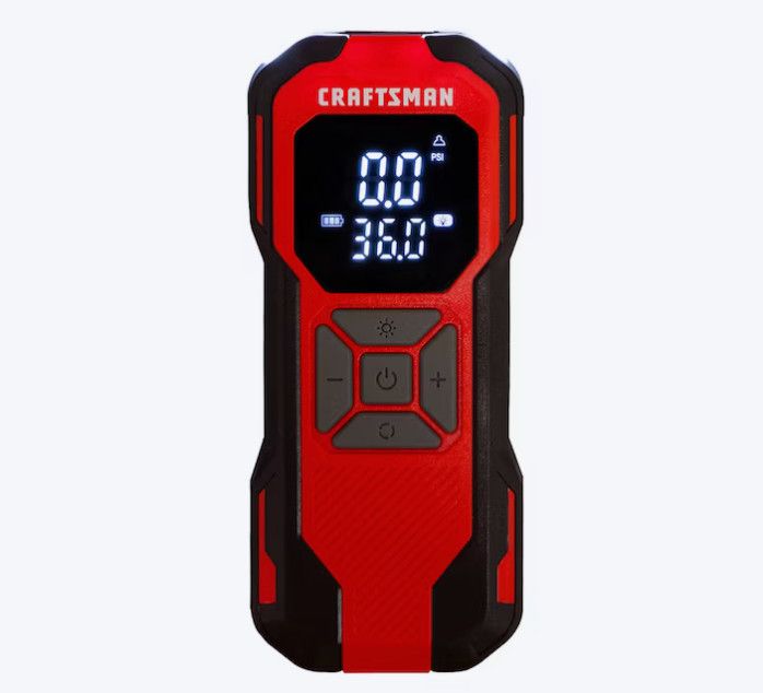 CRAFTSMAN Portable 12-volt Air Inflator (Power Source: Battery )