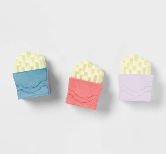 French Fries Chalk 3ct - Sun Squad™: Sidewalk Outdoor Fun