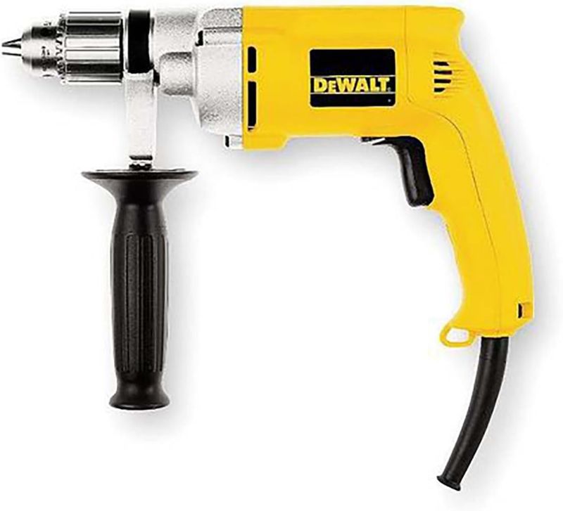 DEWALT 7.8 Amp Corded 1/2 in. Variable Speed Reversing Drill