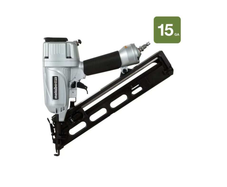 Metabo HPT 2-1/2-in 15 -Gauge Pneumatic Angled Finish Nailer