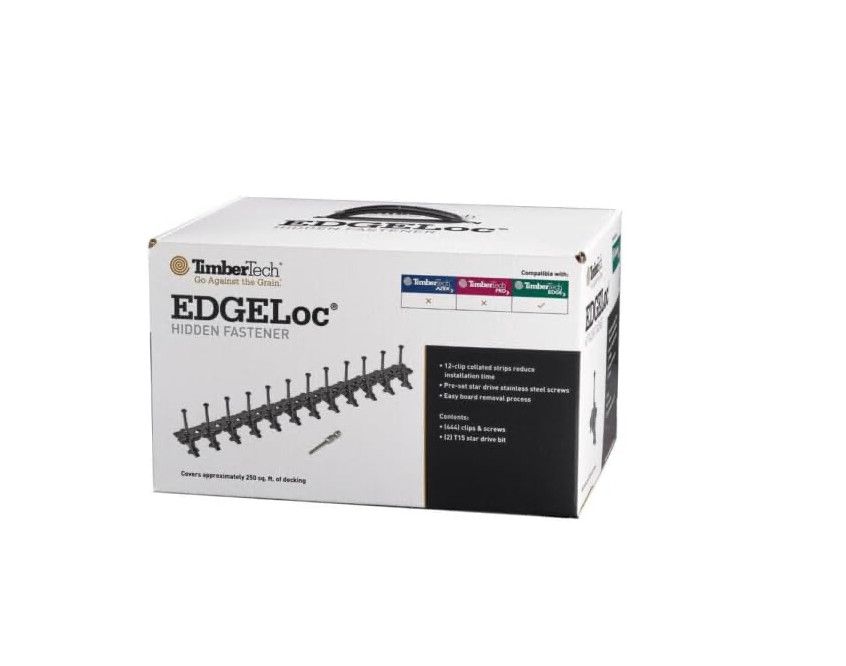 TimberTech EDGELoc Hidden Fasteners for EDGE  250 sq-ft.