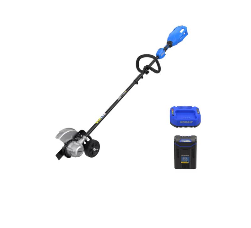 Kobalt 80-volt 8-in Handheld Battery Lawn Edger (Battery Included) (Charger Included)