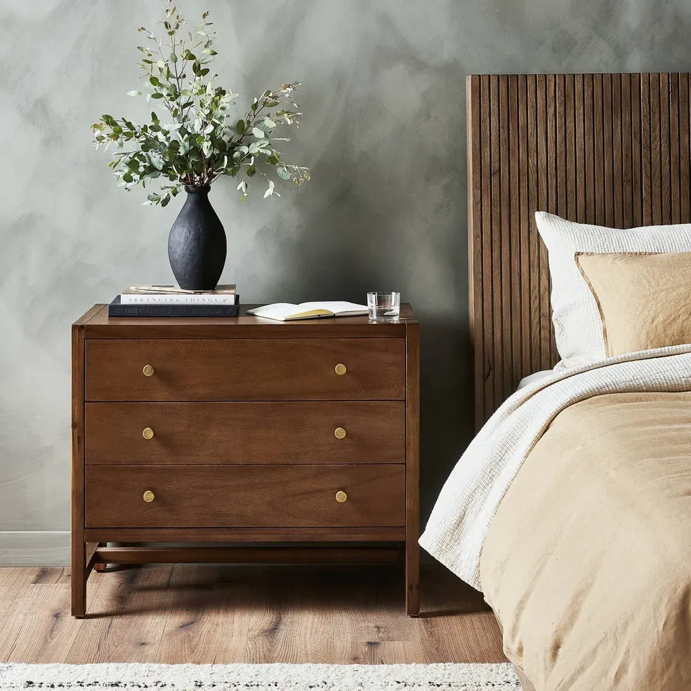 Sullivan 3 Drawer Nightstand