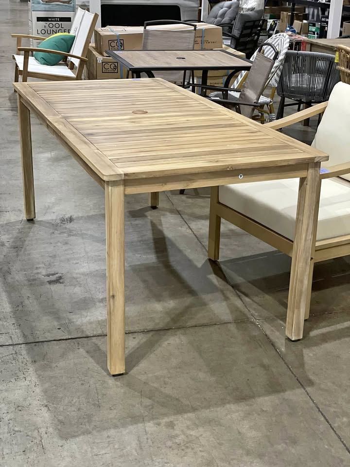 Premium Teak Wood Outdoor Patio Table