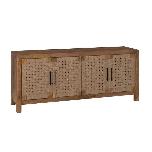 Coast to Coast Bannock Woven Front Doors Credenza