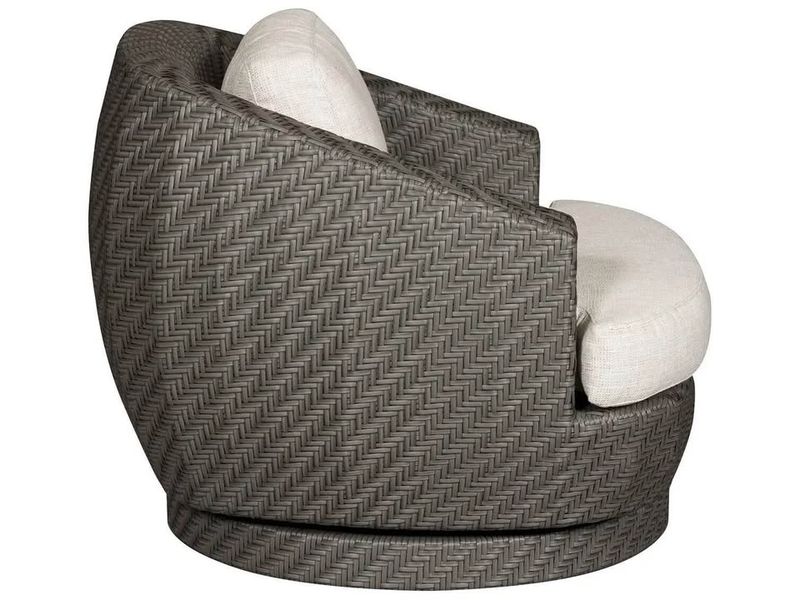 Michael Weiss Newstead Outdoor Swivel Patio Chair with Cushions