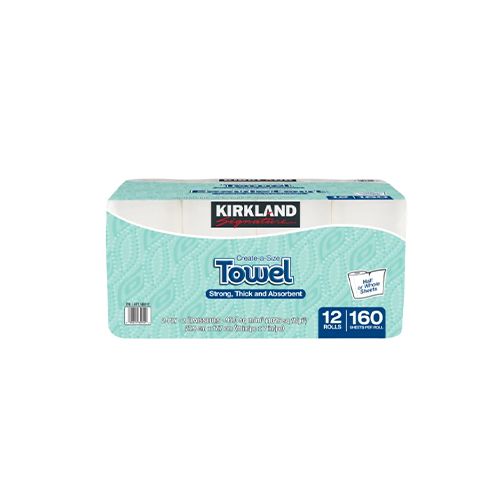 Kirkland Signature 2-ply Paper Towels, 12-pack