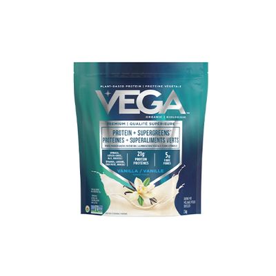 Vega Organic Vanilla Protein &amp; Greens Powder, 2 kg