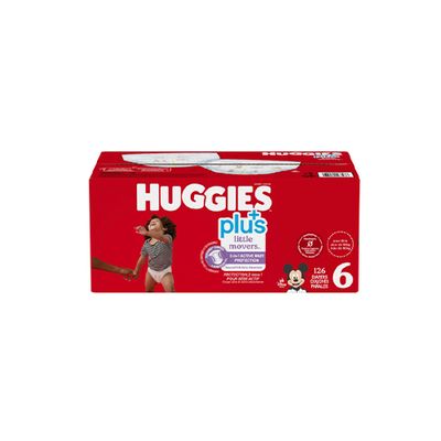 Huggies Little Movers Plus Diapers Size 6