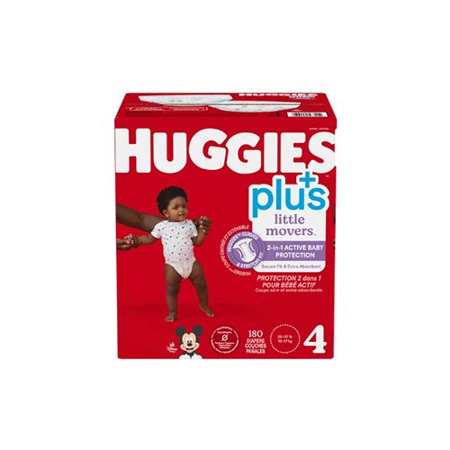 Huggies Little Movers Plus Diapers Size 4